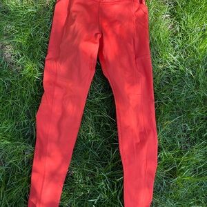 Vibrant Girlfriend Orange/Red Leggings